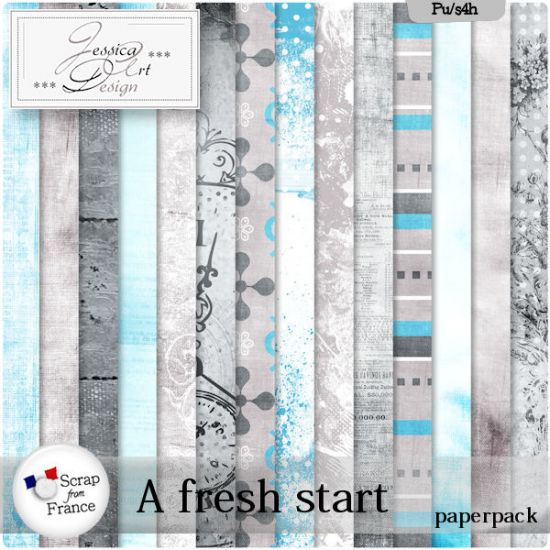 A fresh start paperpack by Jessica art-design - Click Image to Close