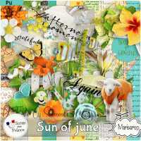 Sun of June - kit by Mariscrap