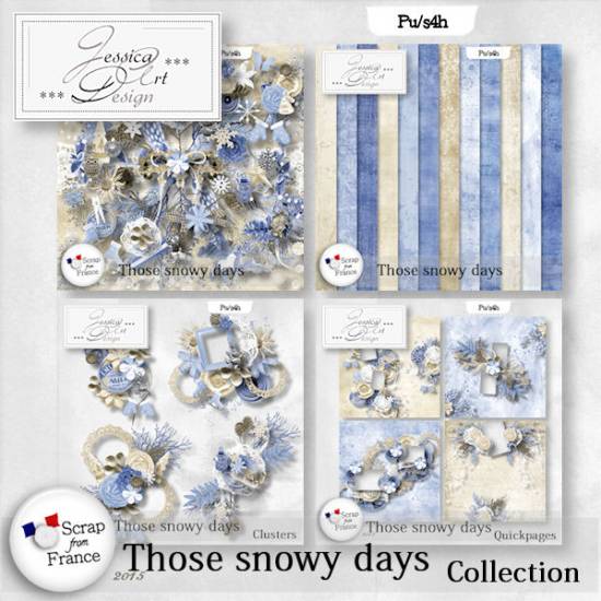 Those snowy days collection by Jessica art-design