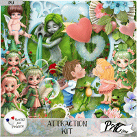 Attraction - Kit by Pat Scrap