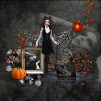 Deluxe Black Halloween - kit by Mariscrap