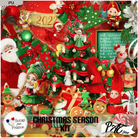 Christmas Season - Kit by Pat Scrap (PU)
