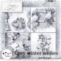 Cozy winter wishes quickpages by Jessica art-design