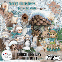 Christmas Day - Mini-Kit 1 by Pat Scrap (PU)