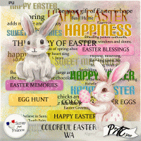 Colorful Easter - WA by Pat Scrap