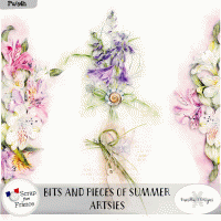 Bits and pieces of summer by VanillaM Designs