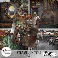 Steampunk Time - SP by Pat Scrap