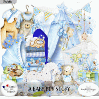 A baby boy story by VanillaM Designs