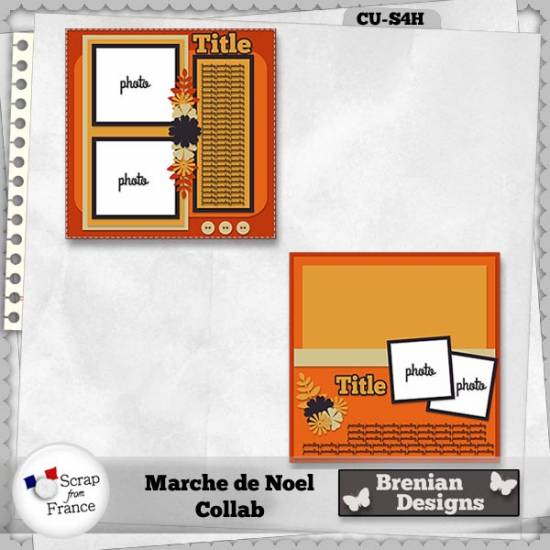 Marche de noel - Template pack by Brenian Design
