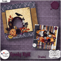 Spooky Night Freebie by AADesigns