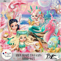 Mermaid Dreams - Mini by Pat Scrap