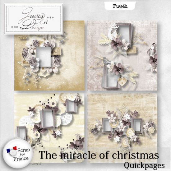 The miracle of christmas quickpages by Jessica art-design - Click Image to Close