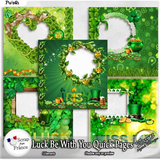 LUCK BE WITH YOU QUICK PAGE PACK - FULL SIZE