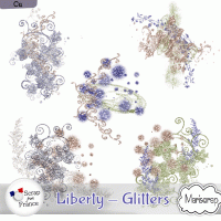 Liberty - glitters CU by Mariscrap