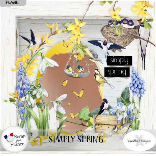 Simply spring by VanillaM Designs - Click Image to Close