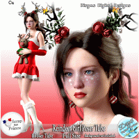 REINDEER GIRL POSER TUBE PACK CU - FS by Disyas