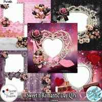 SWEET & ROMANTIC DAY QUICK PAGES - FS by Disyas Designs