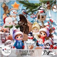 Frosty Fun - Mini-Kit by Pat Scrap