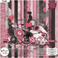 Paris Bistro Page Kit by AADesigns