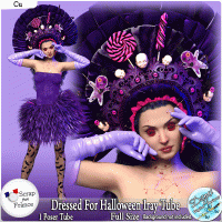 DRESSED FOR HALLOWEEN IRAY POSER TUBE CU - FS by Disyas