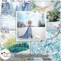 ICE QUEEN STACKED PAPERS - FULL SIZE