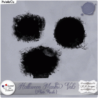 Halloween Masks Vol 2 by AADesigns