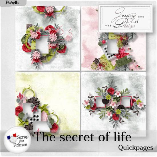 The secret of life quickpages by Jessica art-design