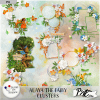 Alaya the Fairy - Clusters by Pat Scrap