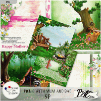 Picnic with Mum and Dad - SP by Pat Scrap