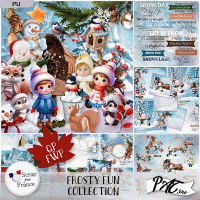 Frosty Fun - Collection by Pat Scrap
