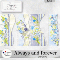always and forever borders by Jessica art-design