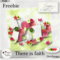 Freebie - There is faith quickpage by Jessica art-design