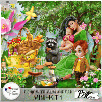 Picnic with Mum and Dad - Mini 1 by Pat Scrap