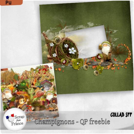 Champignons - QP freebie - Collab SFF