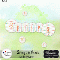 VC - Spring Is In The Air { Monograms }