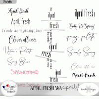 April fresh by VanillaM Designs