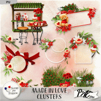 Made in Love - Clusters by Pat Scrap