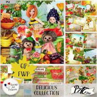 Delicious - Collection by Pat Scrap