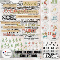 Advent Calendar - Collection by Pat Scrap (PU)
