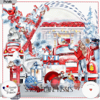 Snowflake kisses by VanillaMDesigns