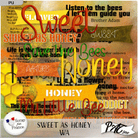 Sweet As Honey - WA by Pat Scrap
