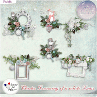 Dreaming of a white Xmas Cluster (PU/S4H) by Bee Creation