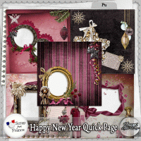 HAPPY NEW YEAR QUICK PAGE PACK - FULL SIZE