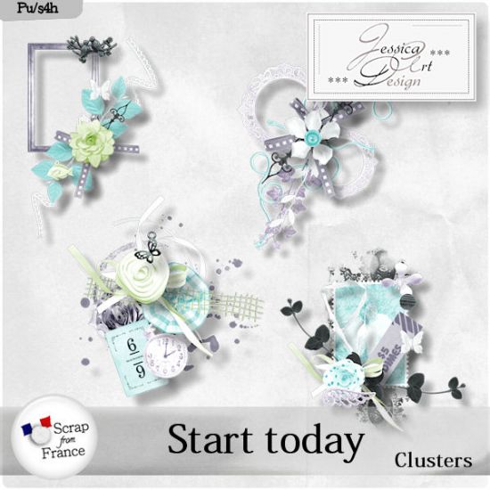 Start today clusters by Jessica art-design - Click Image to Close