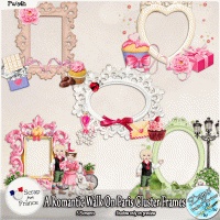 A ROMANTIC WALK ON PARIS CLUSTER FRAMES - FULL SIZE by Disyas
