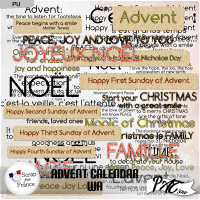 Advent Calendar - WA by Pat Scrap (PU)