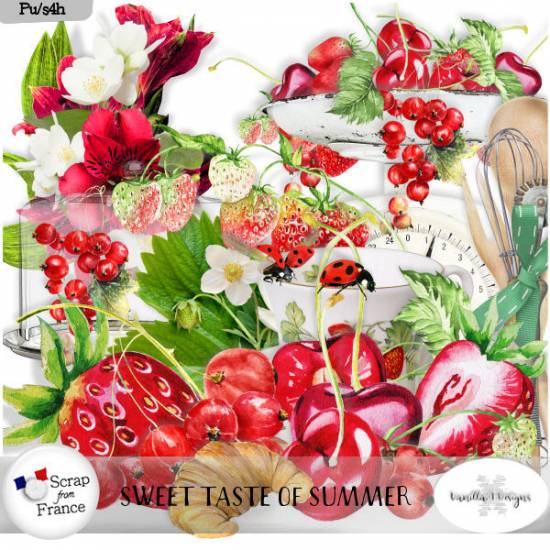 Sweet taste of summer by VanillaM Designs