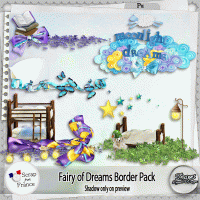 FAIRY OF DREAMS BORDER PACK - FULL SIZE