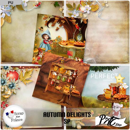 Autumn Delights - SP by Pat Scrap (PU)