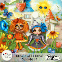 Home Sweet Home - Mini-kit 1 by Pat Scrap